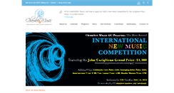 Desktop Screenshot of chambermusicoc.org